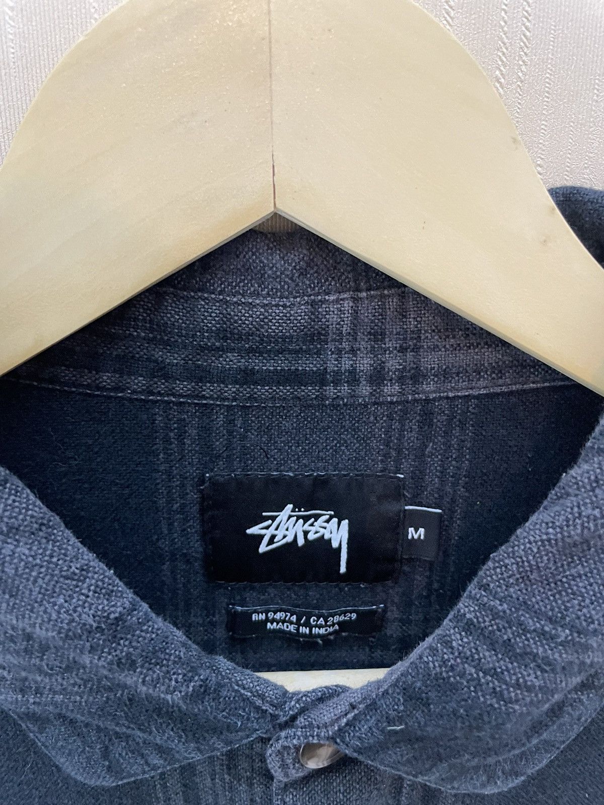 Stussy × Vintage Stussy flannel shirt Size US M / EU 48-50 / 2 - 4 Thumbnail