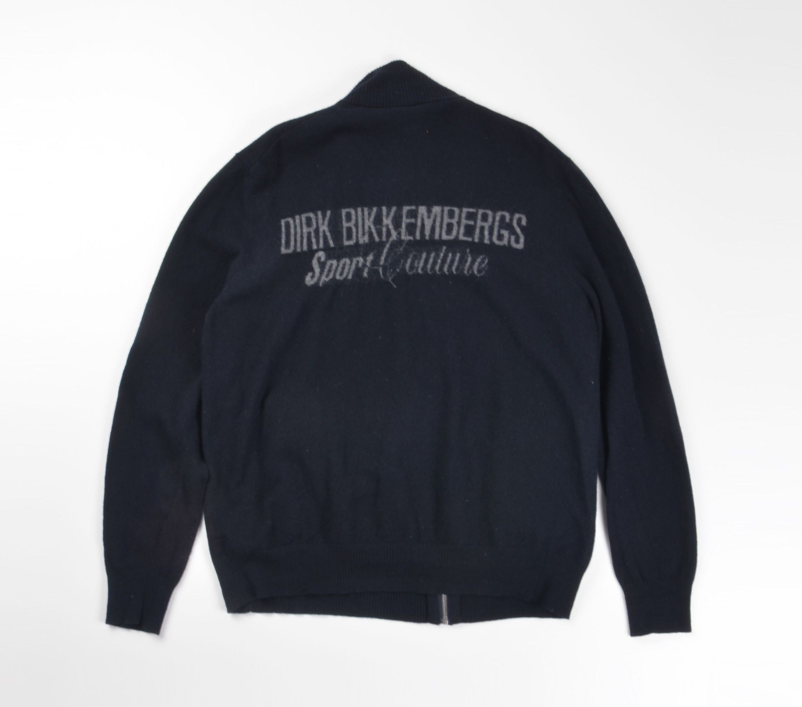 Dirk Bikkembergs Dirk Bikkembergs Sport Couture Wool Knit Full Zip Sweater Size US L / EU 52-54 / 3 - 1 Thumbnail