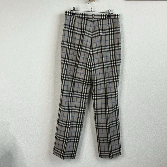 Burberry Burberry London Wayside Nova Check Pants Gray Size 32" / US 10 / IT 46 - 5 Thumbnail