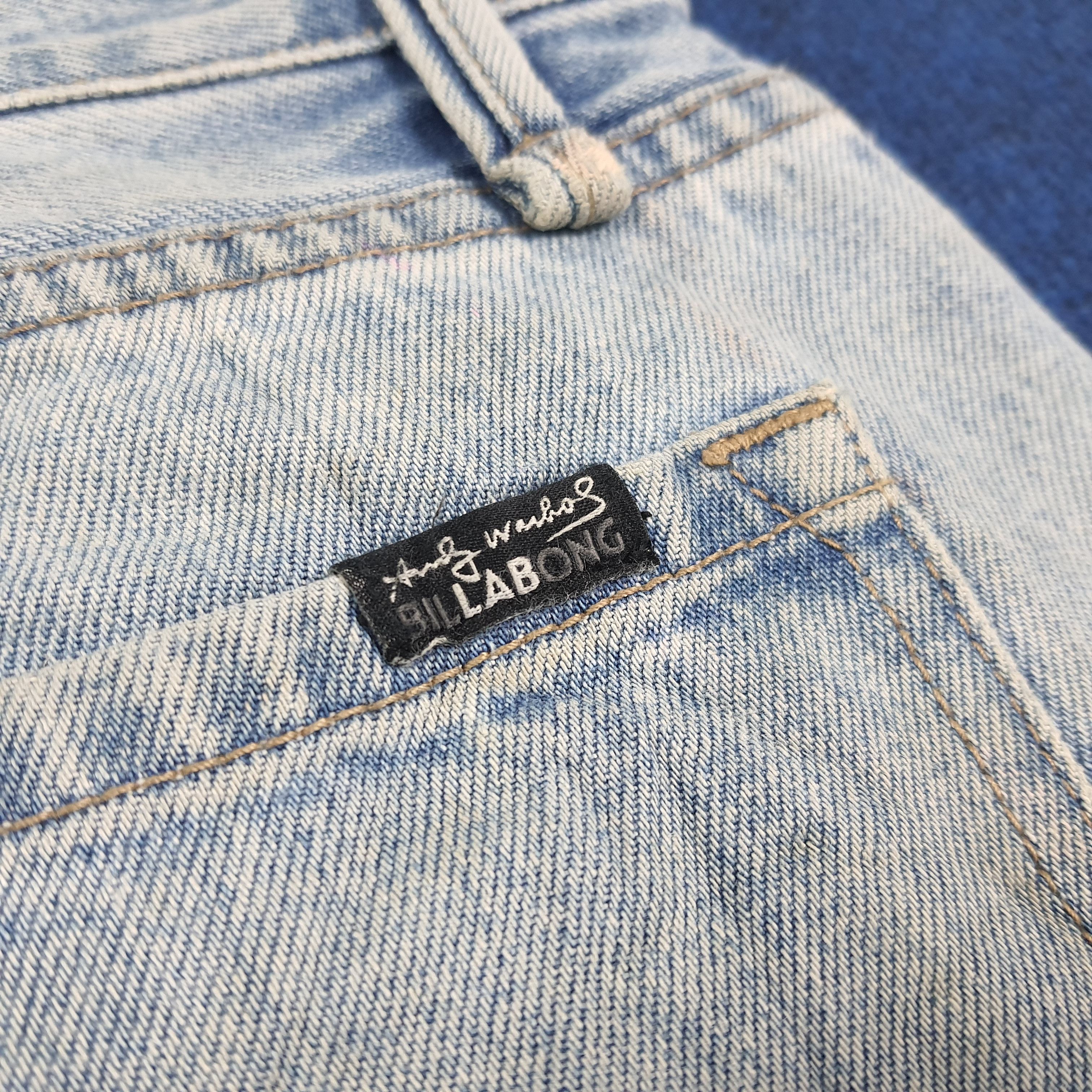 Andy Warhol Vintage Andy Warhol x Billabong Distressed Selvedge C280N9 Size US 35 - 6 Thumbnail
