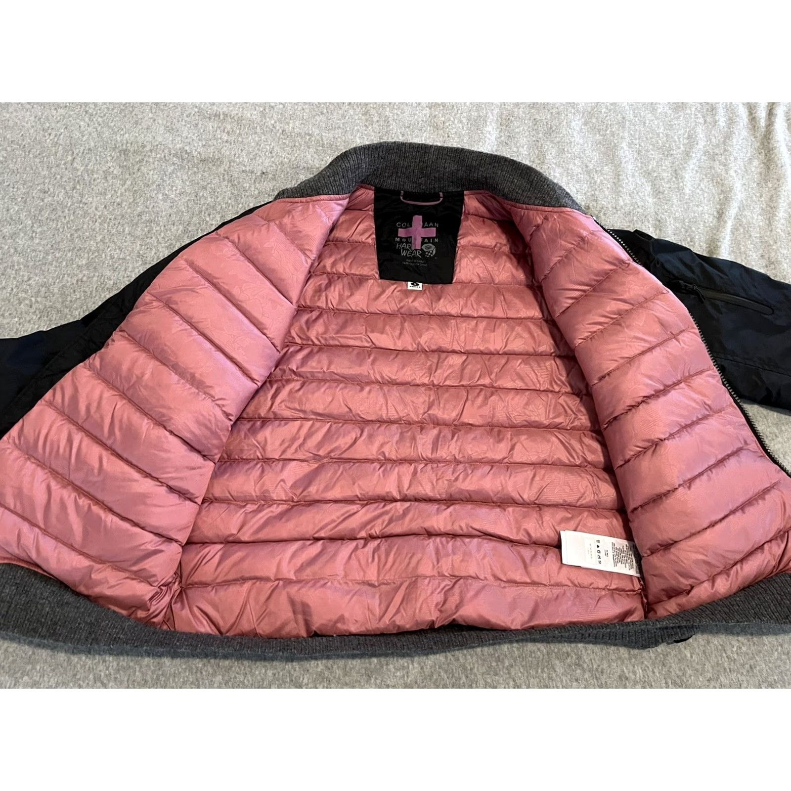 Cole Haan Cole Haan Jacket Womens Small Zip Down Black Nylon Goose Down Feather Mountain Hard Wear Goose Down Feather Black Jacket Womens Small Size S / US 4 / IT 40 - 3 Thumbnail