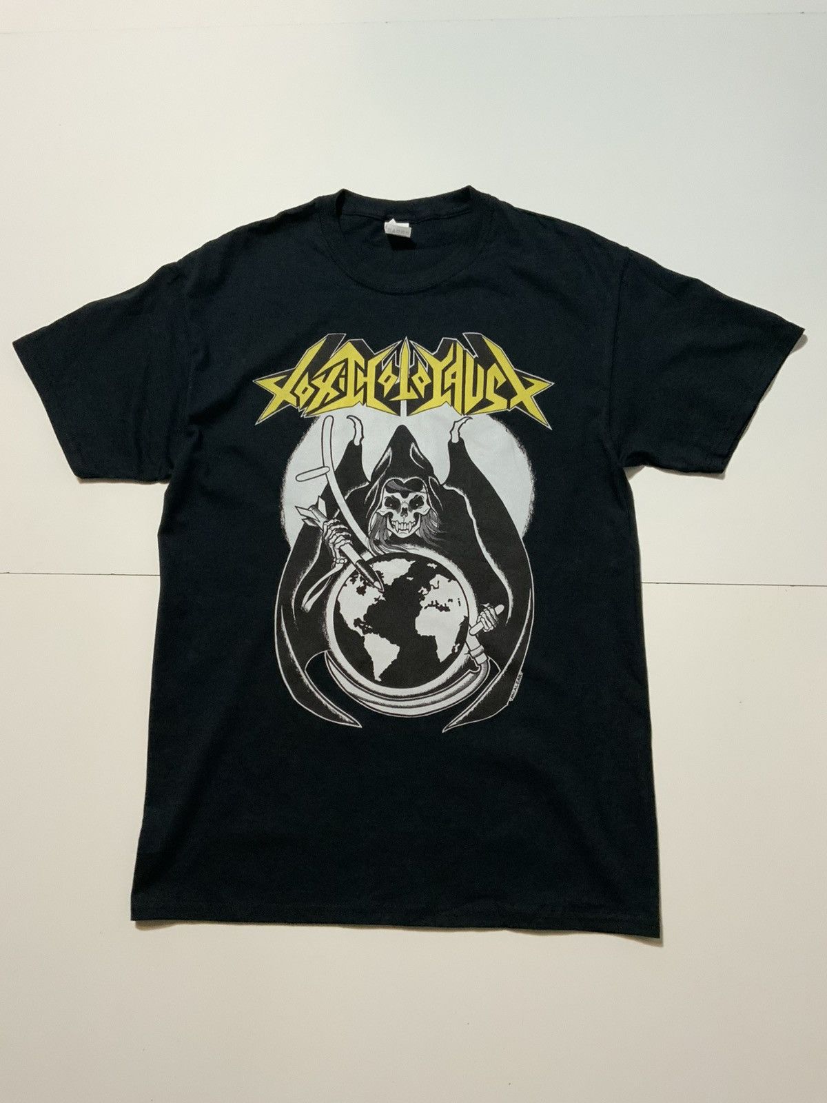Band Tees Toxic Holocaust Reaper Demo EP Album Thrash Metal T-Shirt Size US M / EU 48-50 / 2 - 1 Thumbnail