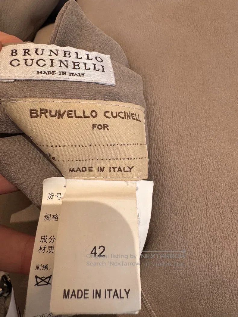 Brunello Cucinelli Brunello Cucinelli Pigment Dyed Leather and Fur Hooded Jac Size S / US 4 / IT 40 - 6 Thumbnail