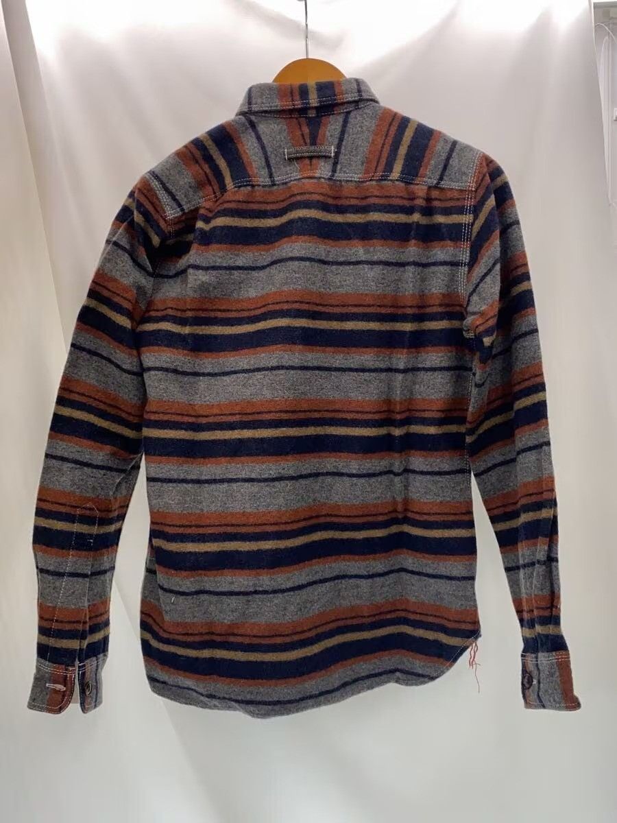 Comme des Garcons Homme 2013 Striped Wool Shirt Size US S / EU 44-46 / 1 - 2 Thumbnail