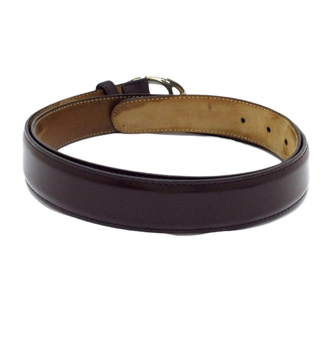 Gucci 💯Vintage GUCCI Ladies Maroon Vintage Belt for Her 🔥 Size ONE SIZE - 2 Thumbnail