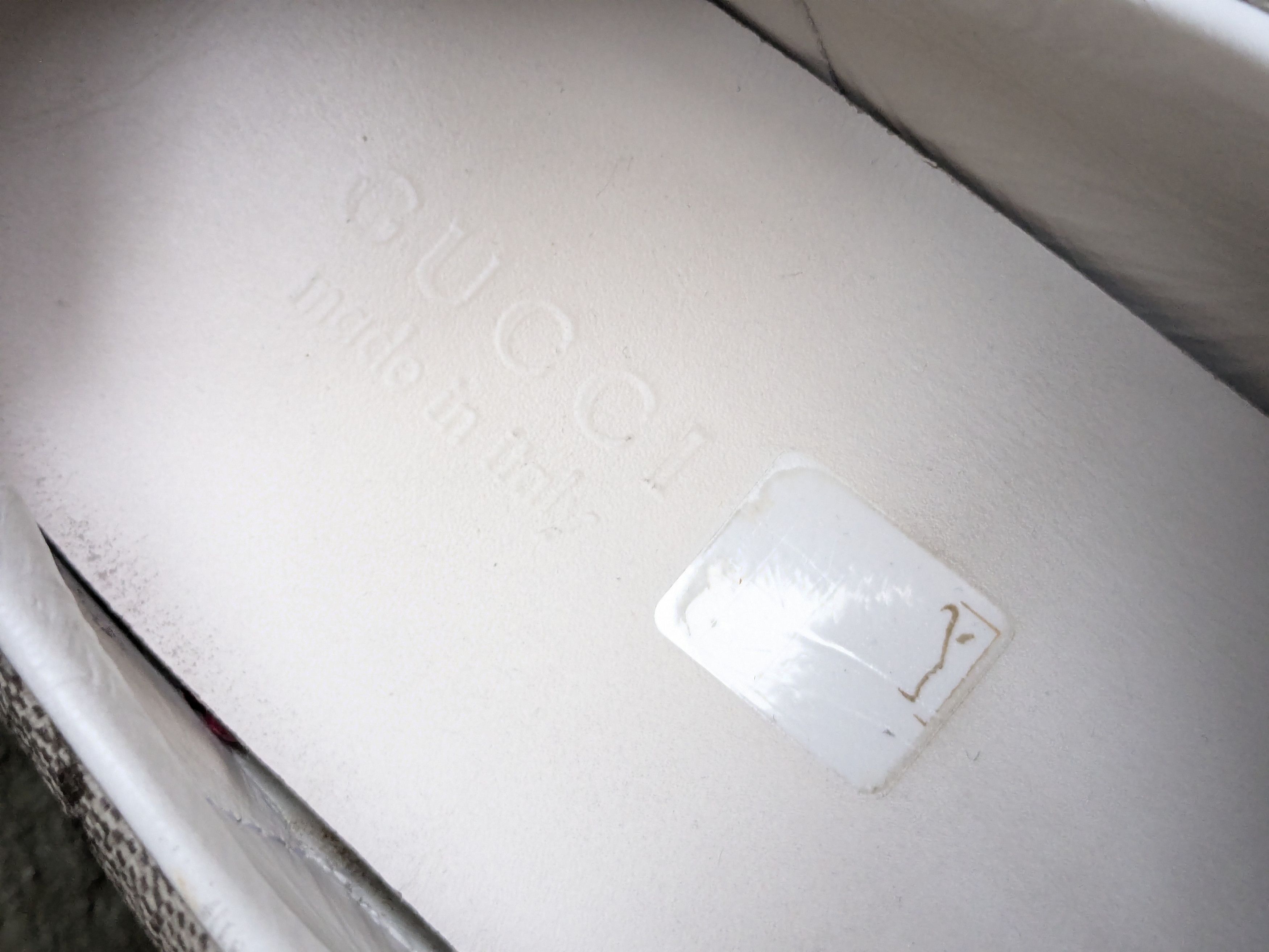 Gucci Gucci Ace Supreme Sneakers 10.5 Monogram Logo Red Size US 10.5 / EU 43-44 - 5 Thumbnail