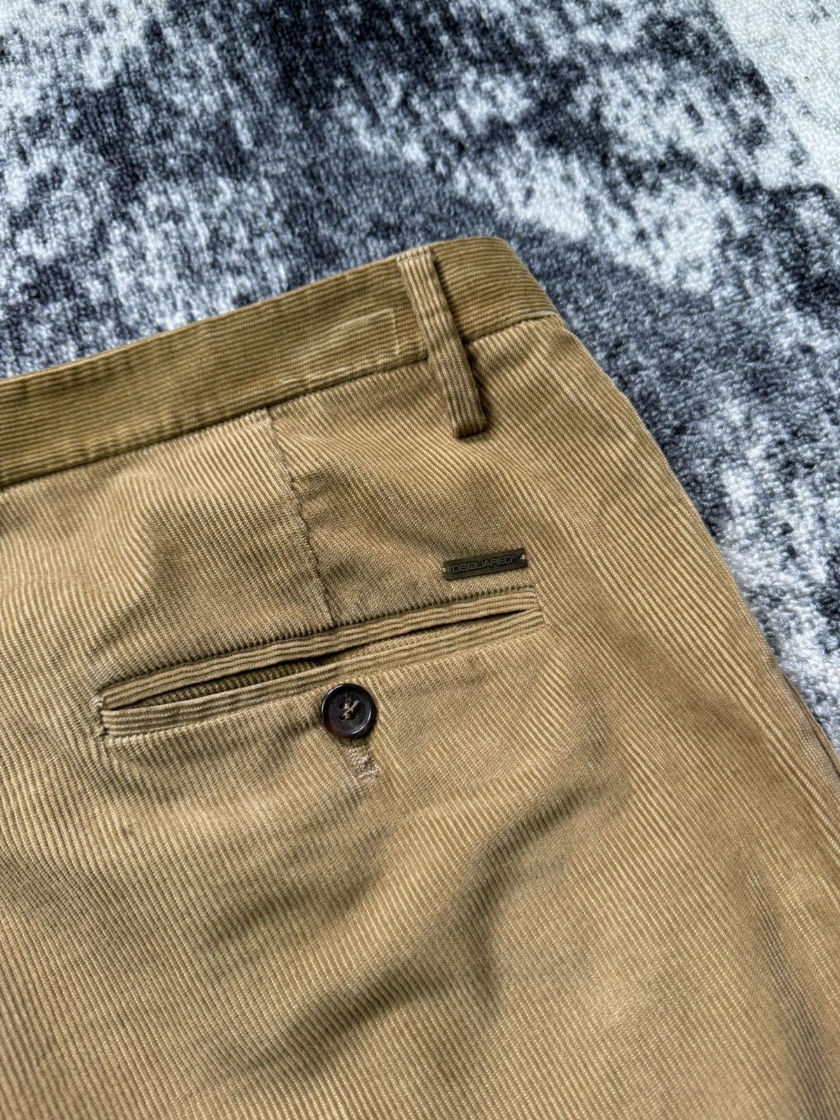 Dsquared2 Vintage Dsquared2 Classic Straight-cut Corduroy Trousers Size US 28 / EU 44 - 4 Thumbnail