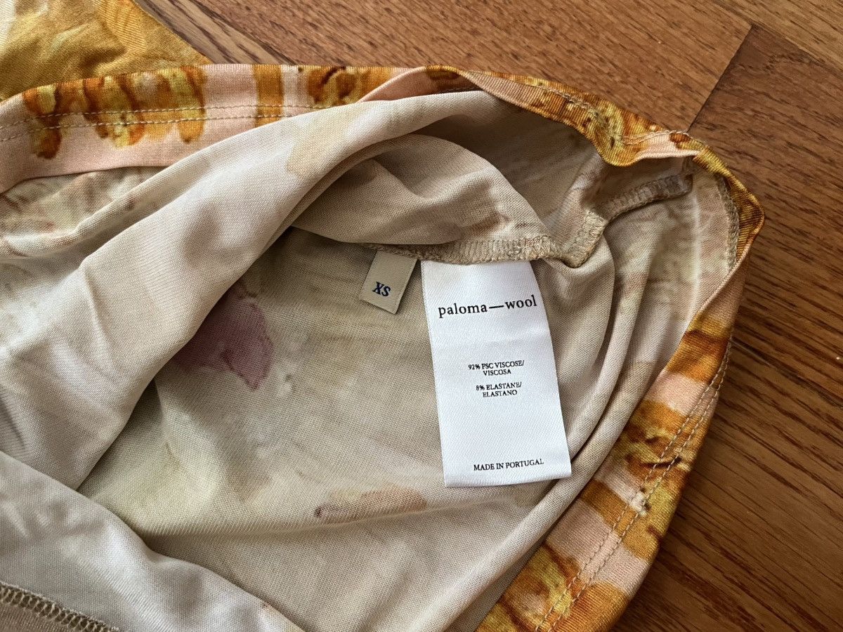 Paloma Wool Women's Xs Peonia Flower Print Sleeveless Tank in Beige, Women's — image 3 of 4