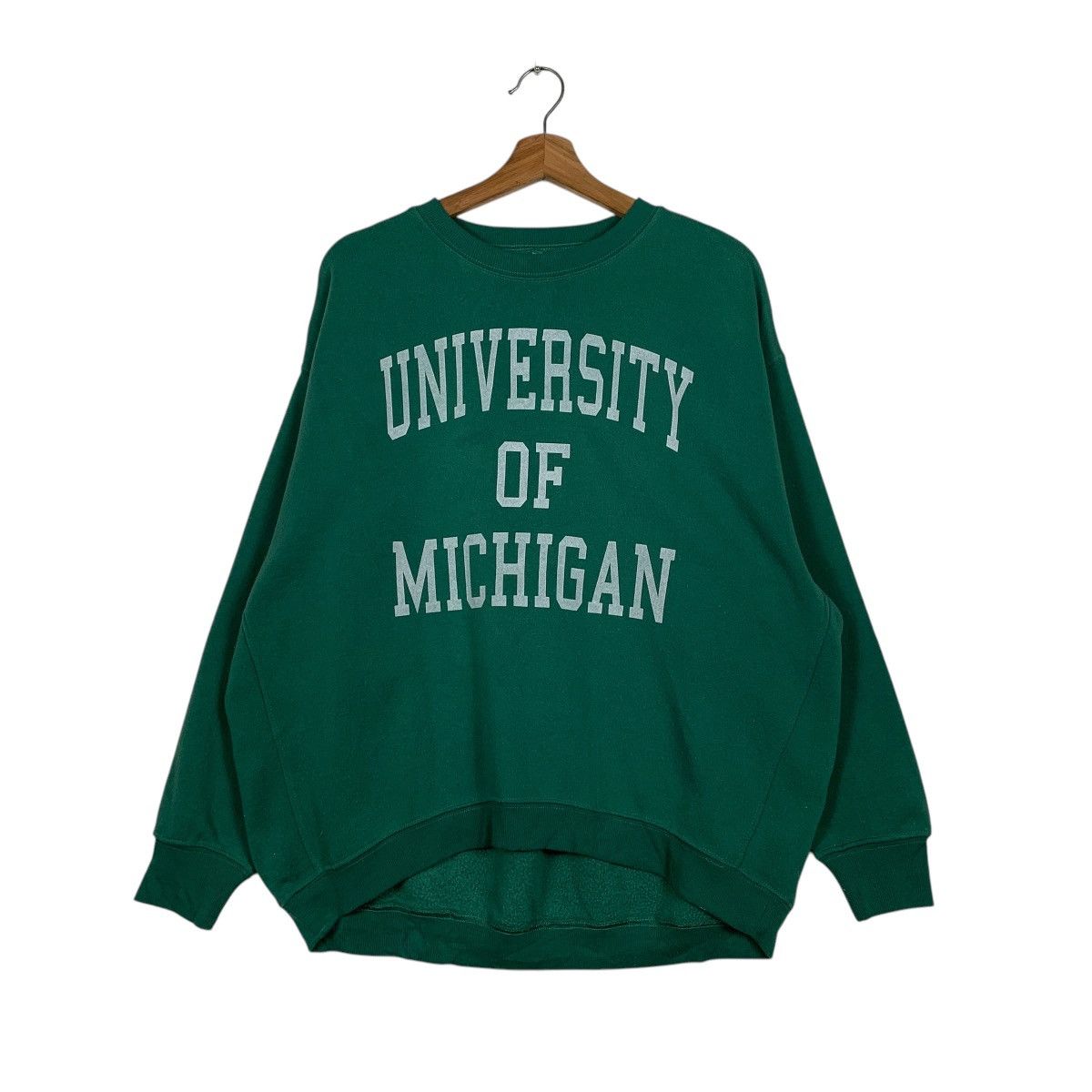 Japanese Brand University Of Michigan Crewneck Sweatshirt Size US M / EU 48-50 / 2 - 1 Thumbnail