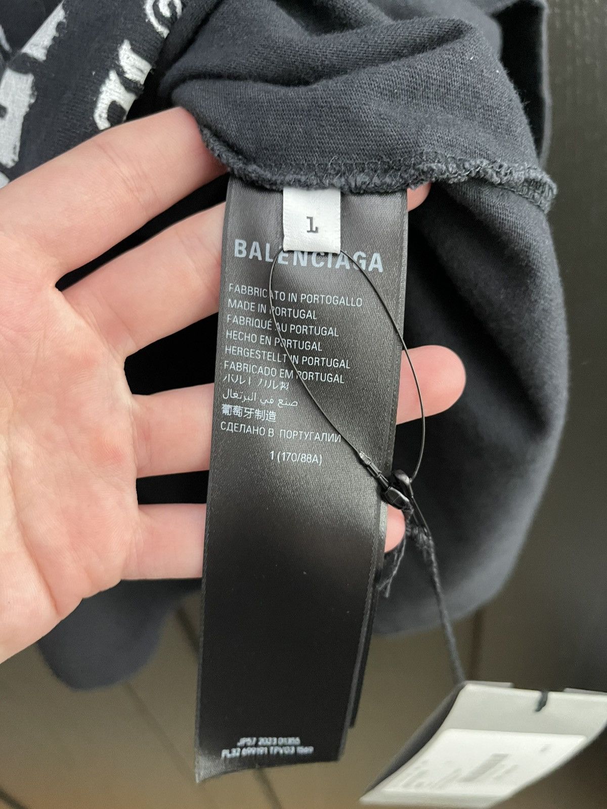 Balenciaga DIY Metal Logo Longsleeve Size US S / EU 44-46 / 1 - 6 Thumbnail