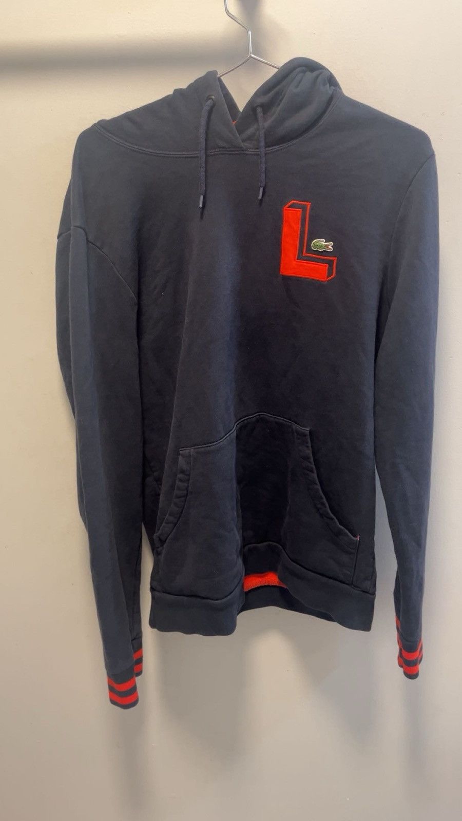 Lacoste Slim fit navy blue hoodie Size US L / EU 52-54 / 3 - 2 Thumbnail