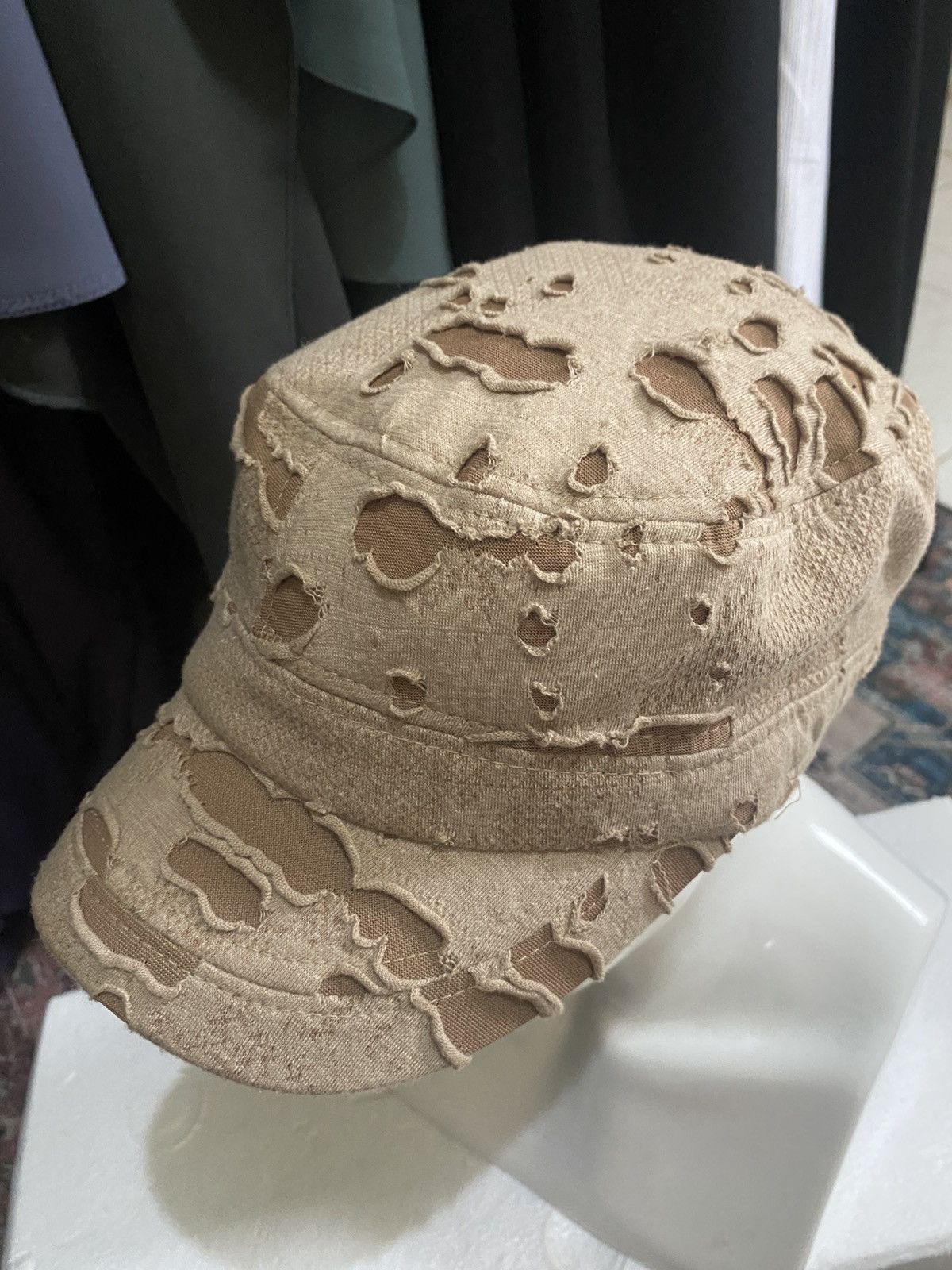 If Six Was Nine Brown cadet distressed cap Size ONE SIZE - 2 Thumbnail