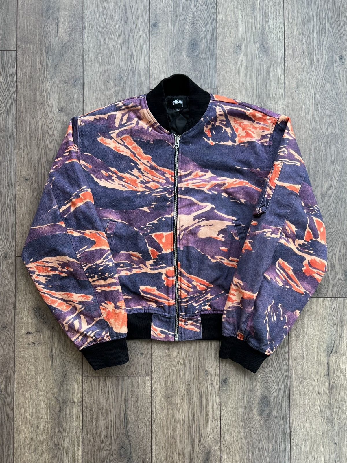 Stussy Stussy x Lucien Smith Tigris Bomber Jacket XL Size US XL / EU 56 / 4 - 1 Thumbnail