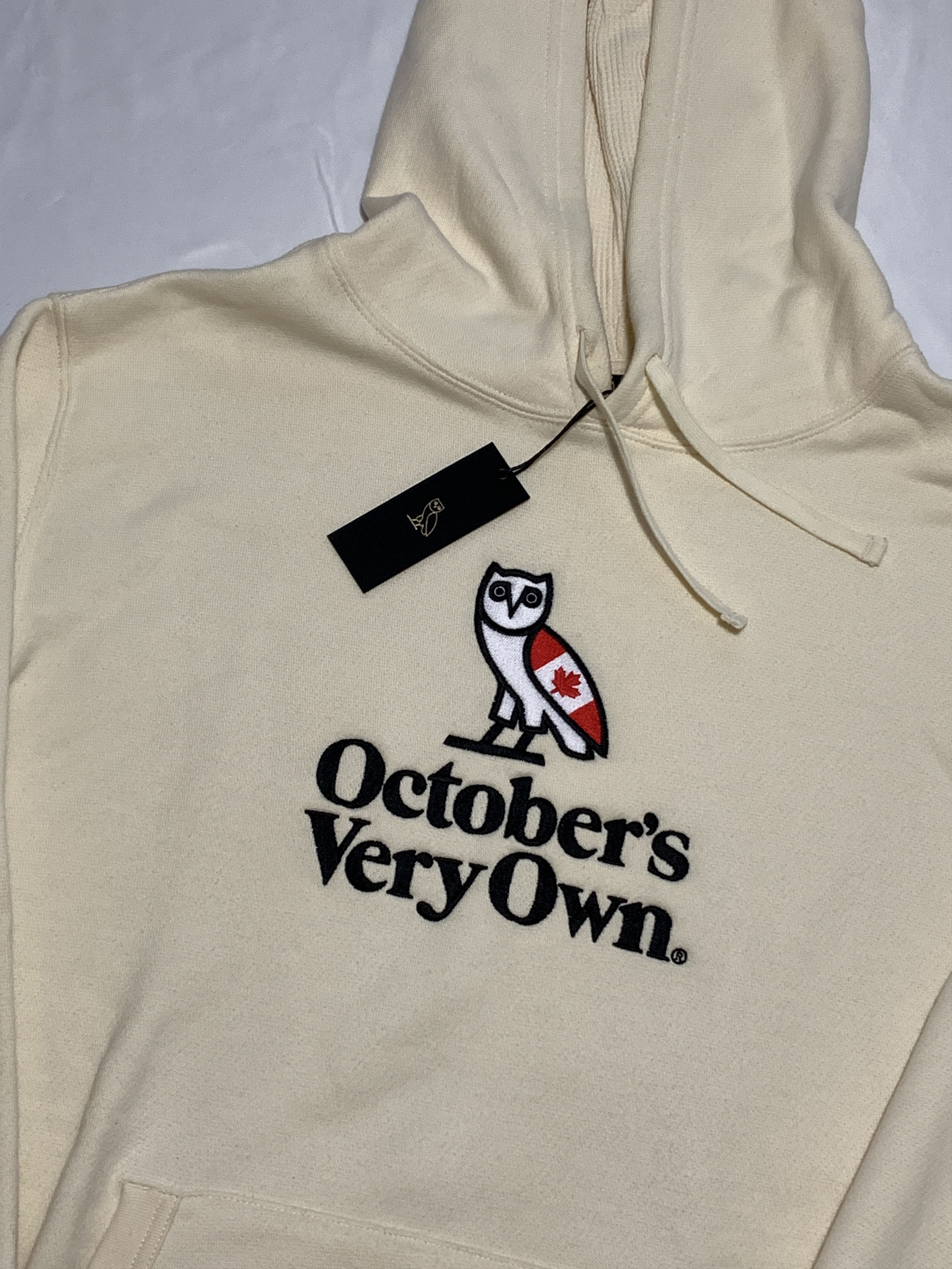 Drake OVO Heritage Classic Owl Hoodie Cream Size US L / EU 52-54 / 3 - 3 Thumbnail