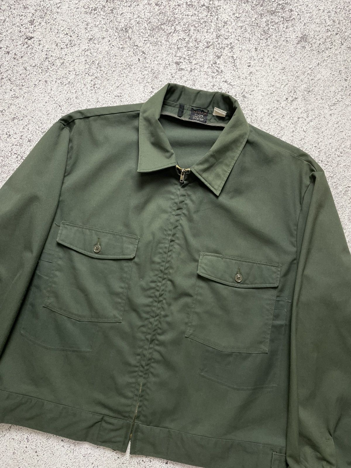 Lee 1950s Lee Chetopa Vintage Mechanic Work Jacket Size US XL / EU 56 / 4 - 2 Thumbnail