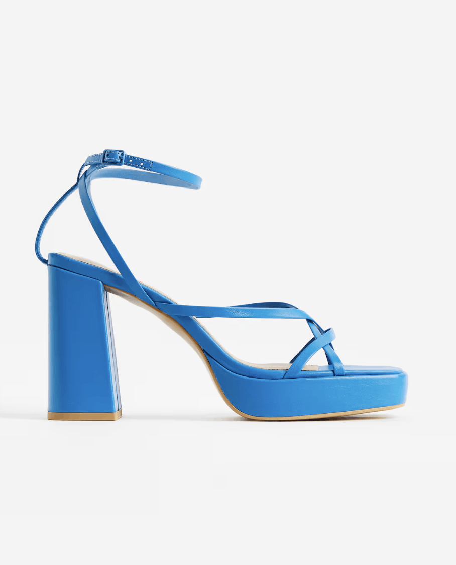 H&M Leather hm Leather Heels Size US 9 / IT 39 - 1 Thumbnail