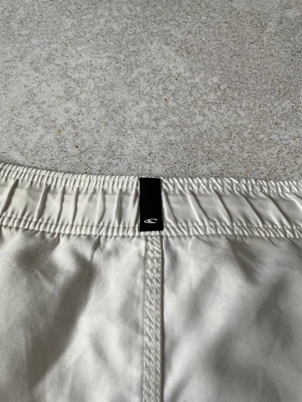O'Neill Vintage 90s O’Neill Nylon White Cargo Baggy Shorts Y2K Rare Size US 32 / EU 48 - 5 Thumbnail