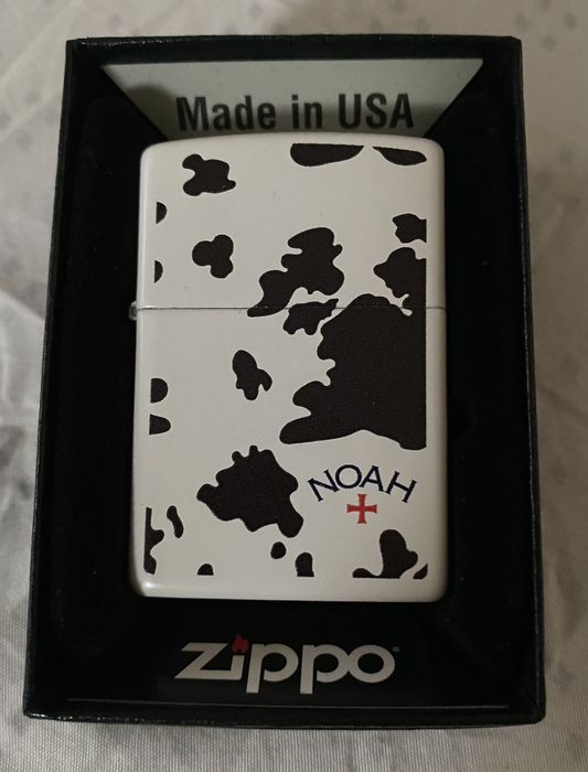 Noah Noah Cow Print Zippo Lighter Grailed