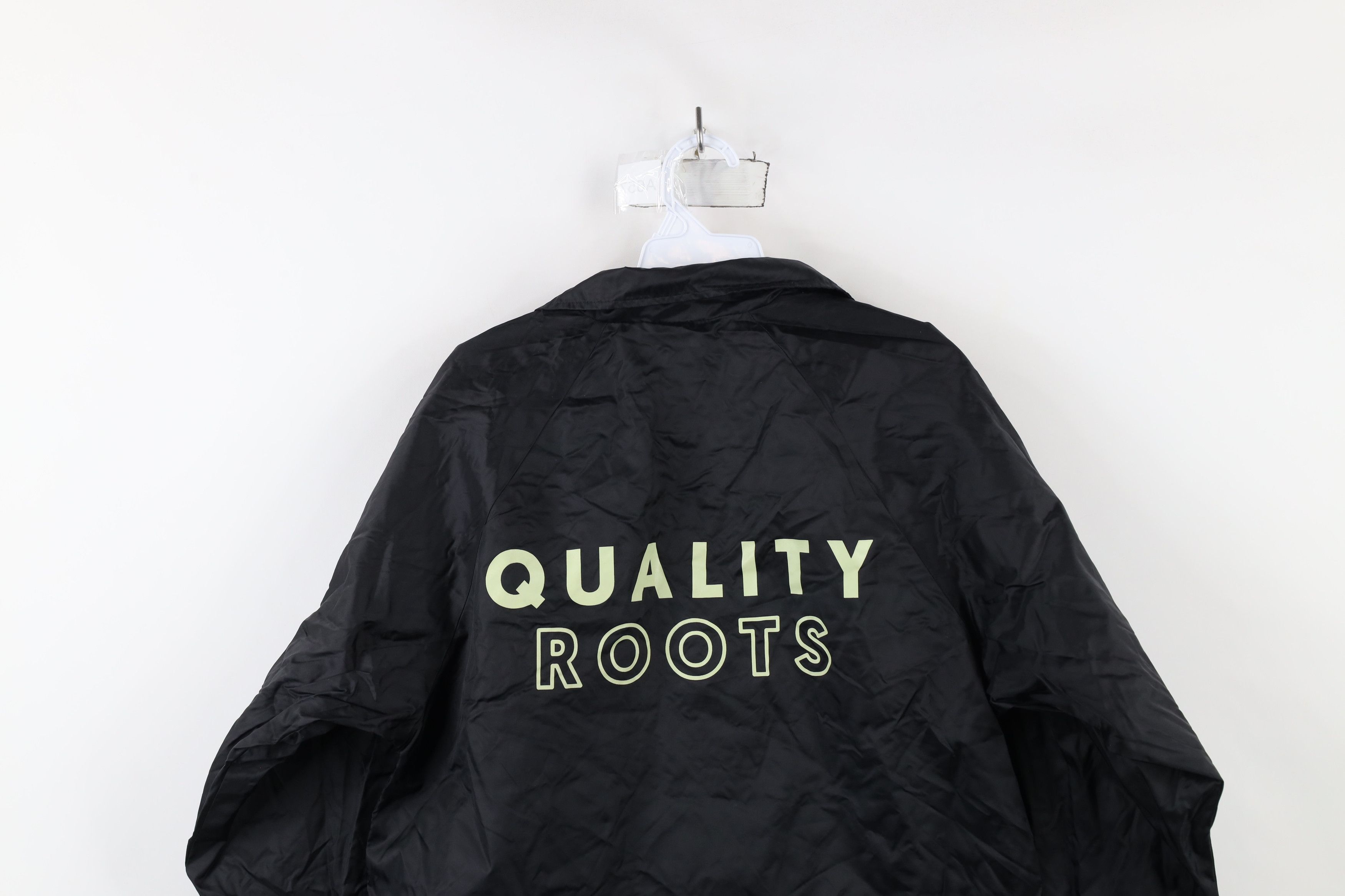 Vintage Vintage Streetwear Roots Cannabis Lined Coach Coaches Jacket Size US S / EU 44-46 / 1 - 12 Thumbnail