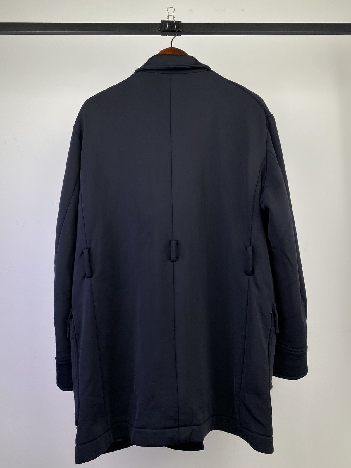 Tete Homme Tete Homme 00s Nylon Blend Belted Trench Coat Japan Size US L / EU 52-54 / 3 - 2 Thumbnail
