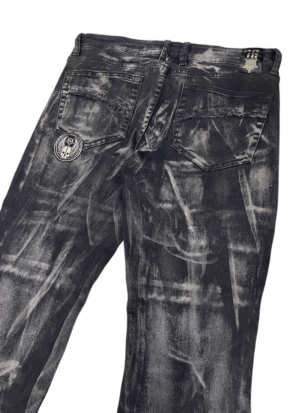 If Six Was Nine Wornstar Nightfall Flare Jeans Hysteric Glamour Style Size US 32 / EU 48 - 9 Thumbnail