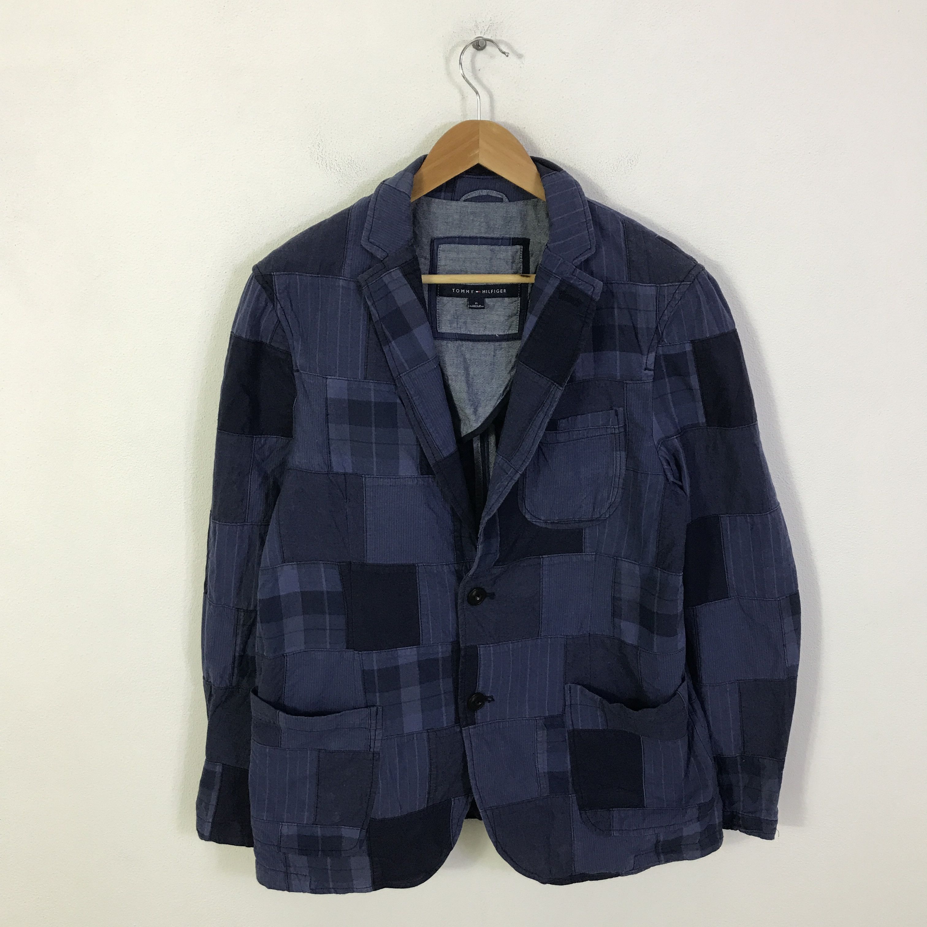Tommy Hilfiger Tommy hilfiger indigo blazer jacket K102B15 Size US M / EU 48-50 / 2 - 1 Thumbnail