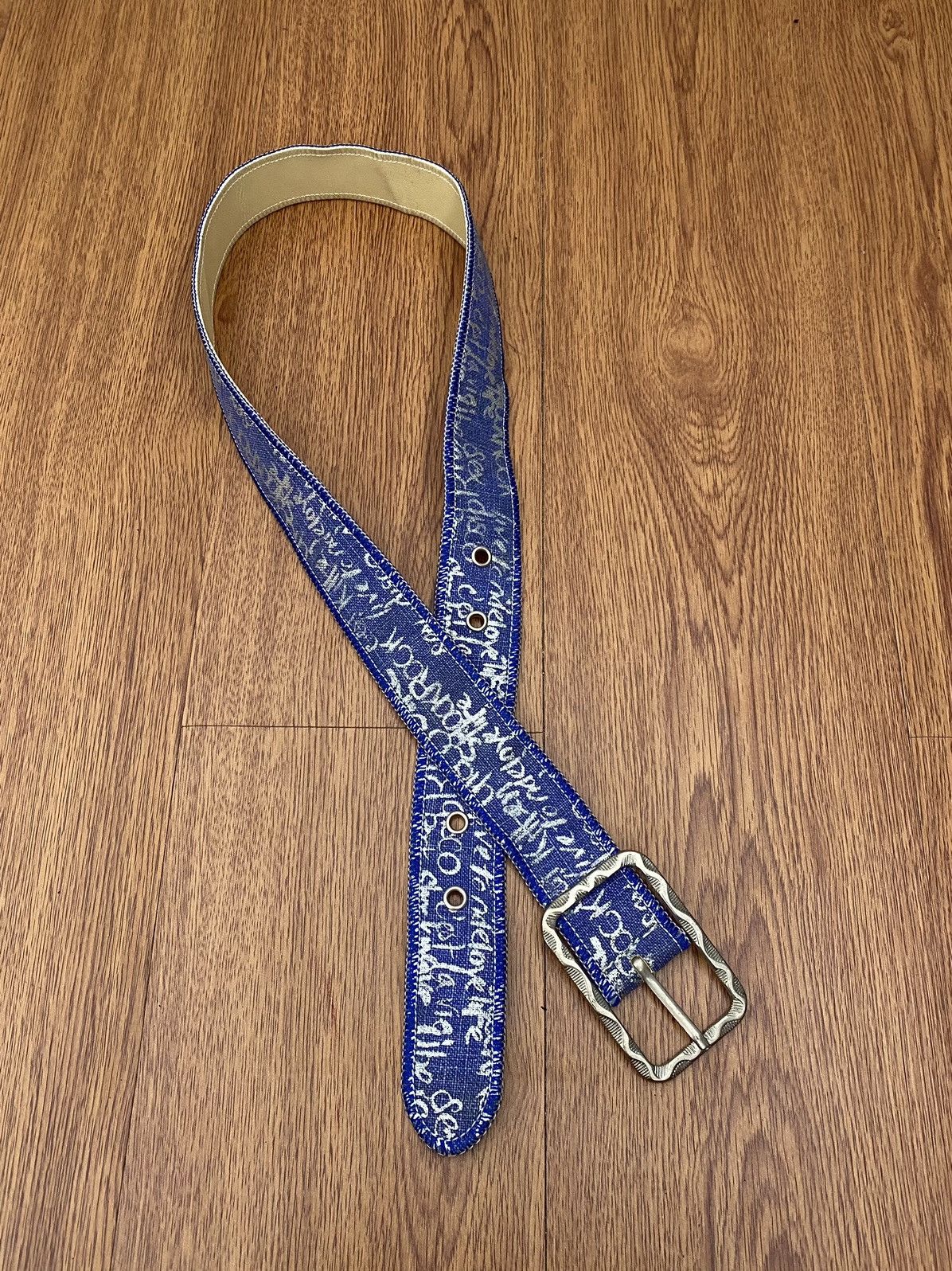 If Six Was Nine × Japanese Brand × Le Grande Bleu (L.G.B.) Blue Sex Disco Belt Size ONE SIZE - 1 Thumbnail