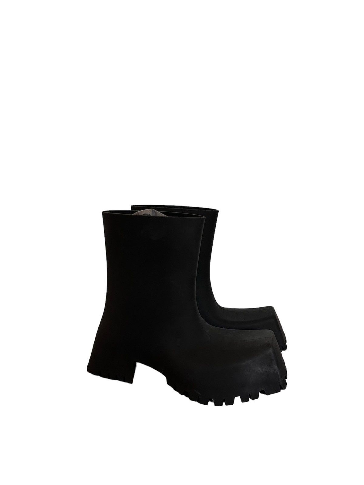 Balenciaga Balenciaga Trooper Rubber Black Boots | Grailed