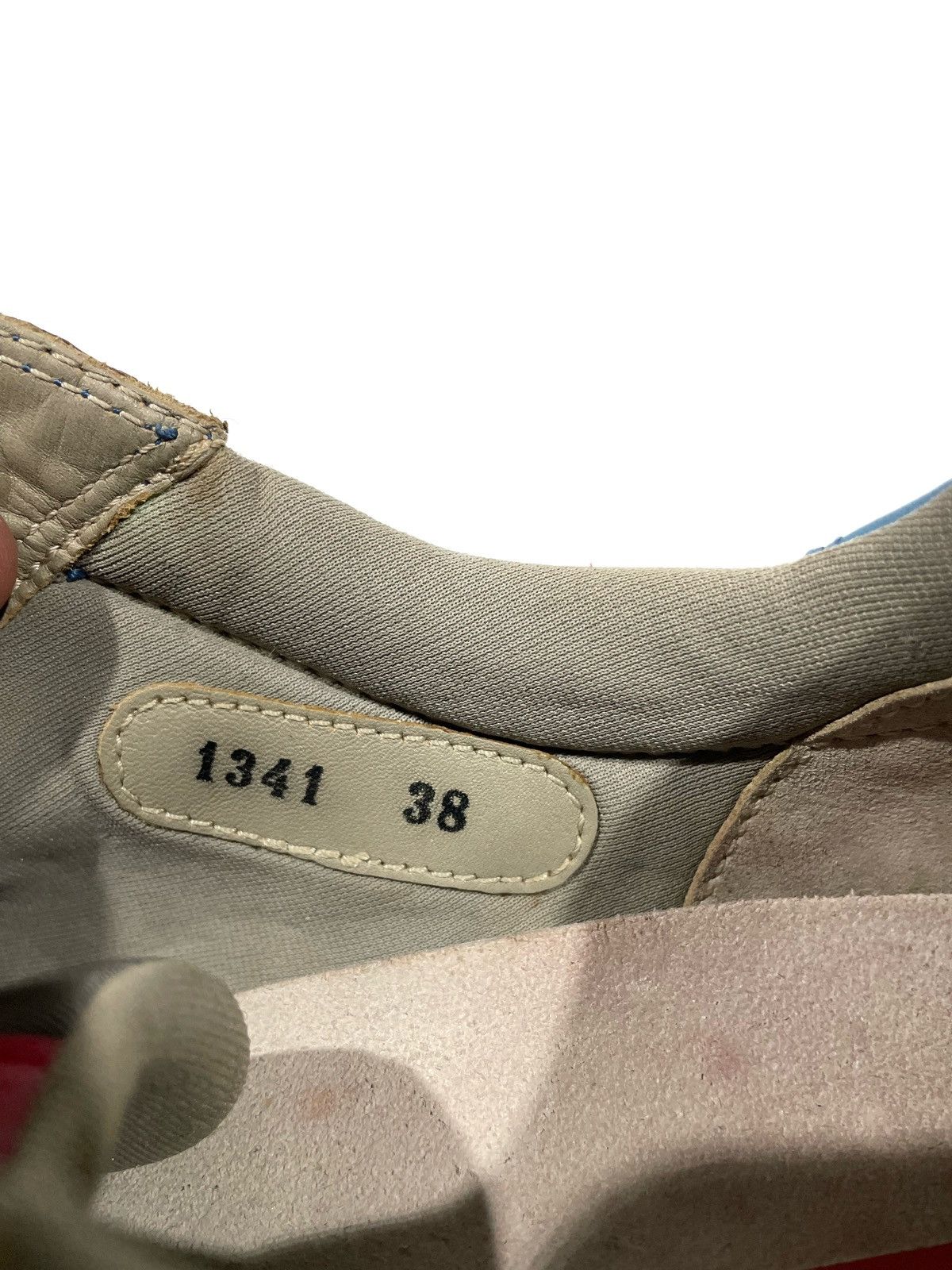 Prada Prada Vintage Leather Nylon Bowling Style Women Sneakers 38 Size US 8 / IT 38 - 9 Thumbnail