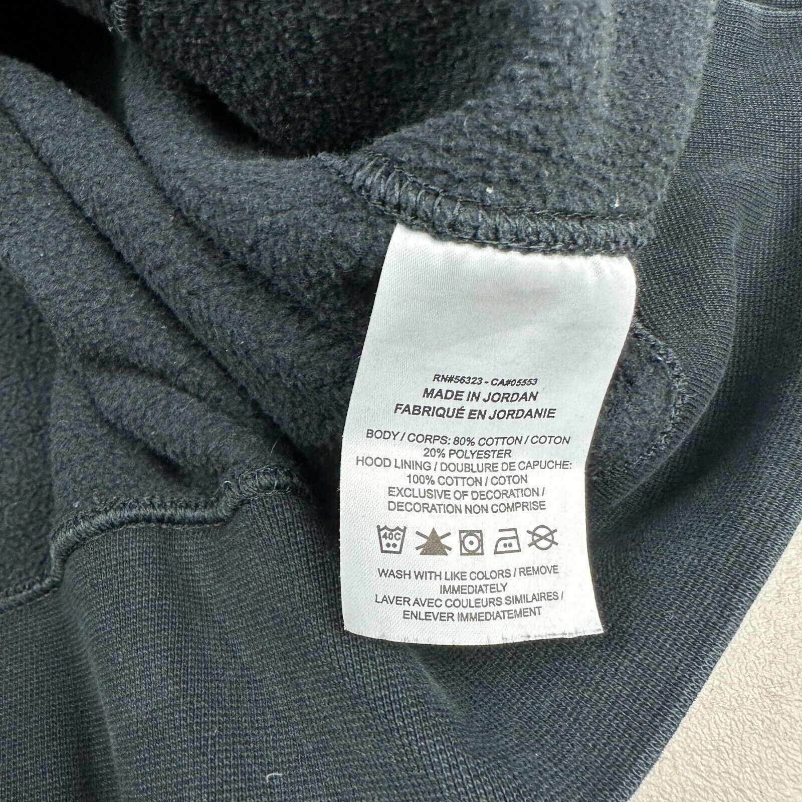 Nike Nike Mens Black Pullover Hoodie Sweater Size XL Essential Size US XL / EU 56 / 4 - 5 Thumbnail