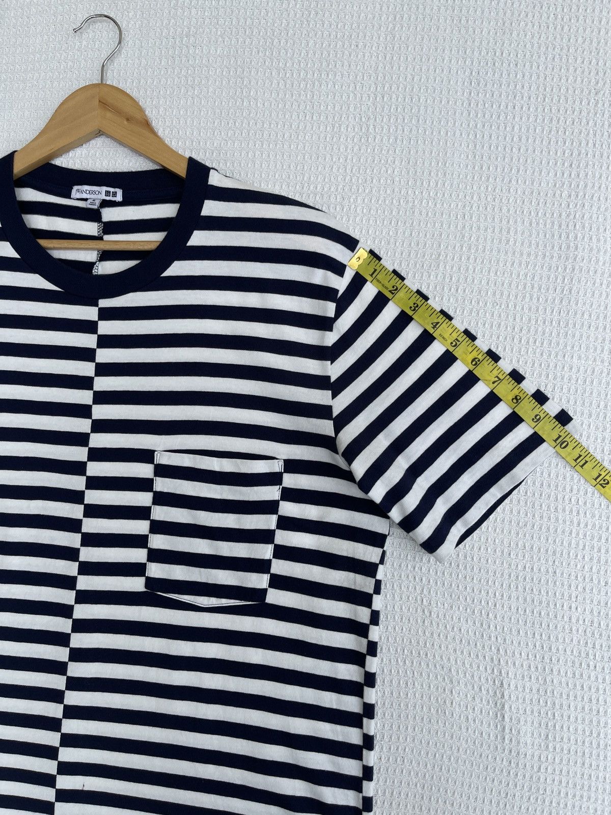 JW Anderson Last Drop🔥Rare🔥UNIQLO x JW ANDERSON Stripe Pocket Tee Size US XL / EU 56 / 4 - 10 Thumbnail