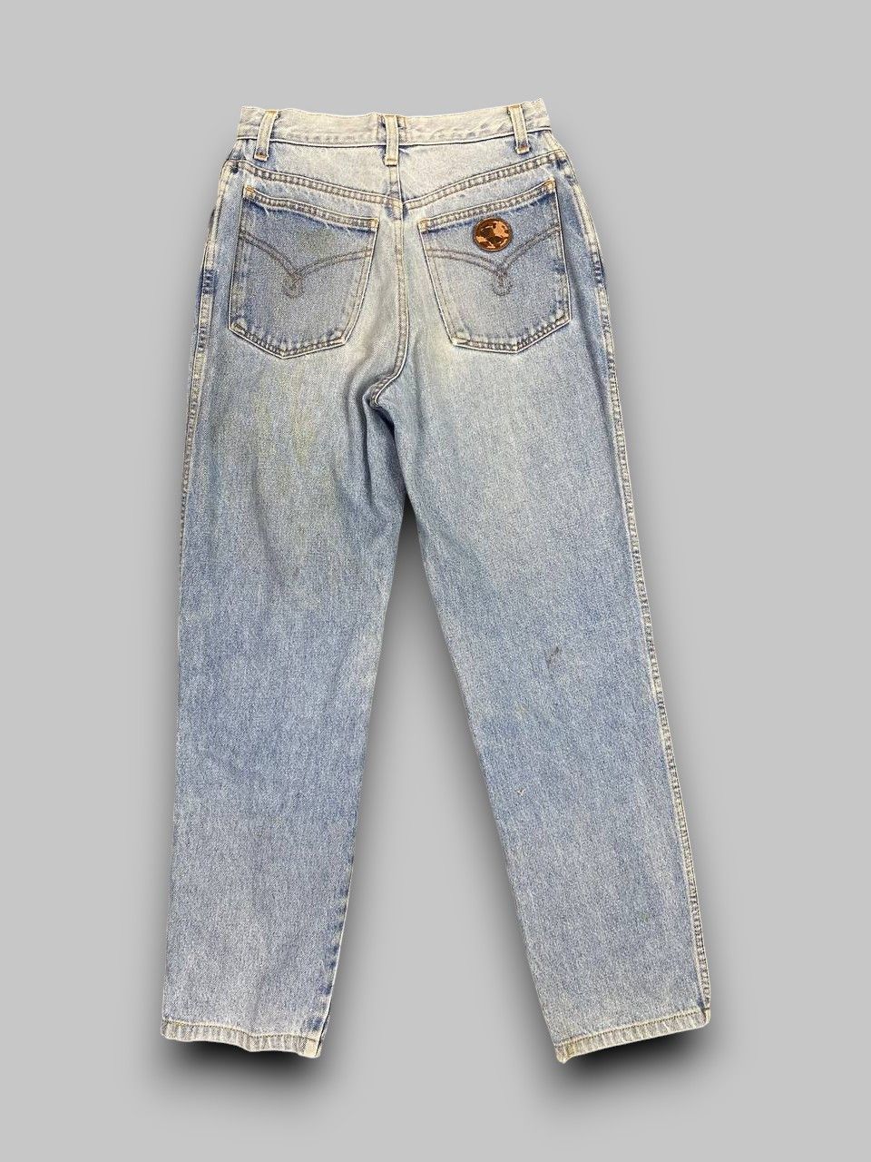 Moschino vintage moschino distressed denim made in italy Size US 27 - 2 Thumbnail
