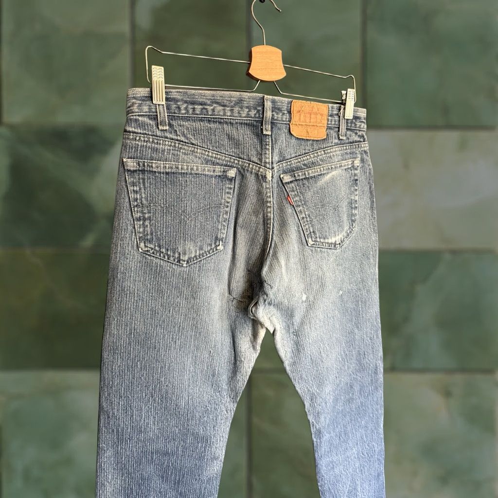 Levi's VINTAGE Levi's 501 Jeans Denim Pants Button Fly Size 34/30 USA Made Men Blue 80s Straight Jeans Womens Mens Size US 34 / EU 50 - 1 Thumbnail