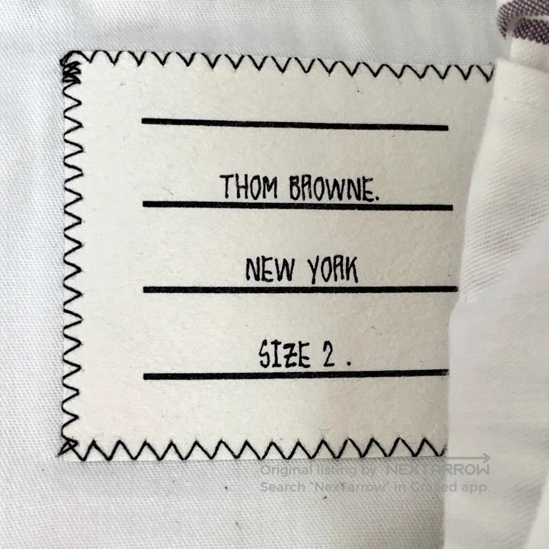Thom Browne THOM BROWNE Striped Cotton Casual Shorts. Size US 28 / EU 44 - 6 Thumbnail