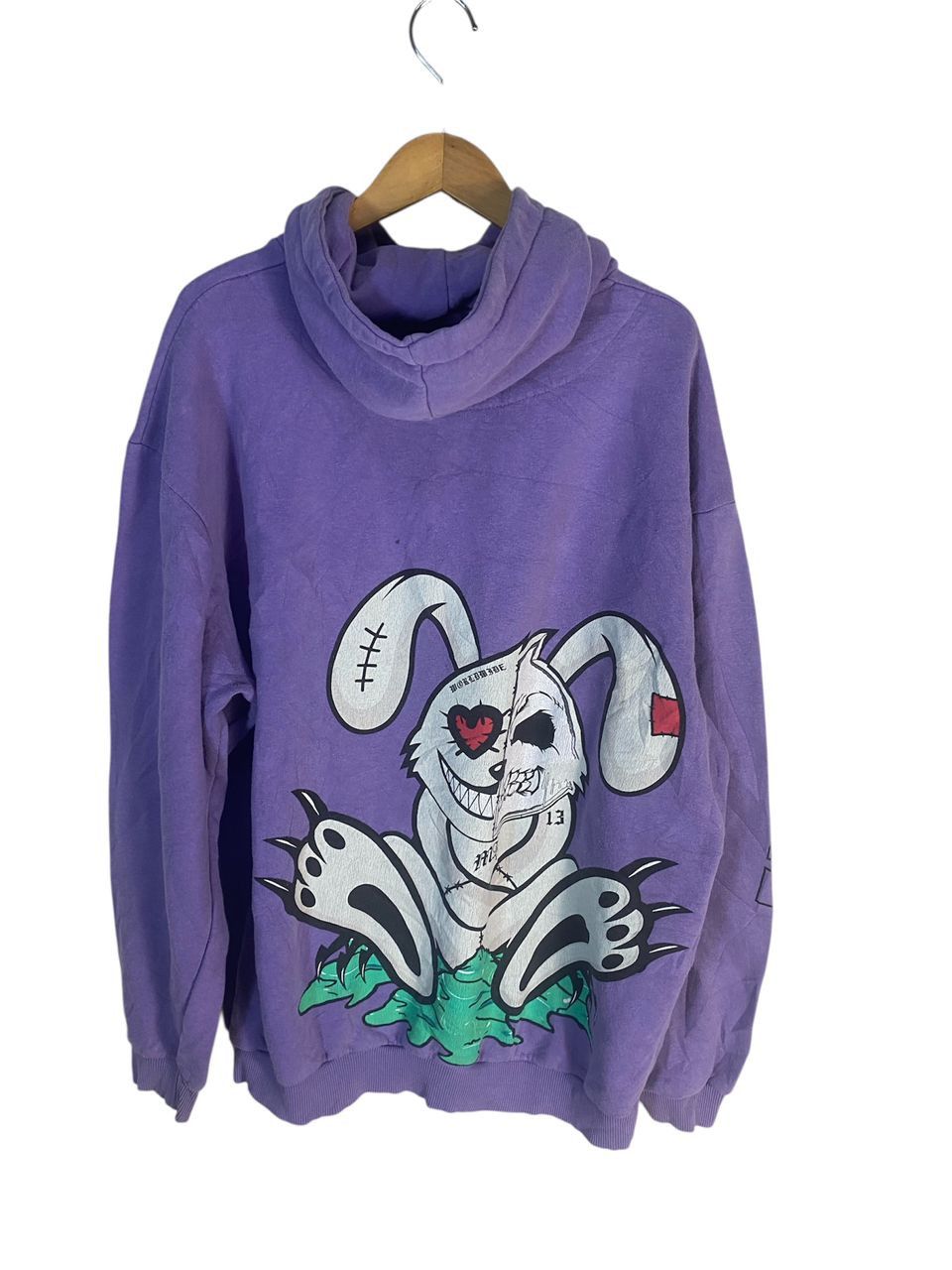 Boohoo Unisex🔥Boohooman printed baggy hoodie Size US L / EU 52-54 / 3 - 4 Thumbnail