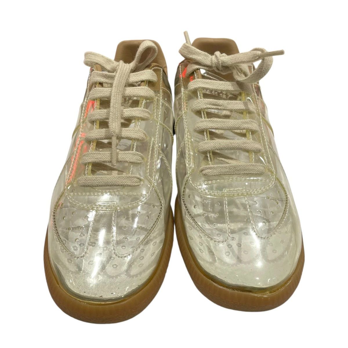 Maison Margiela Maison Margiela German Trainer Low-Cut Sneakers Clear 37.5 Size US 5 / EU 37 - 4 Thumbnail