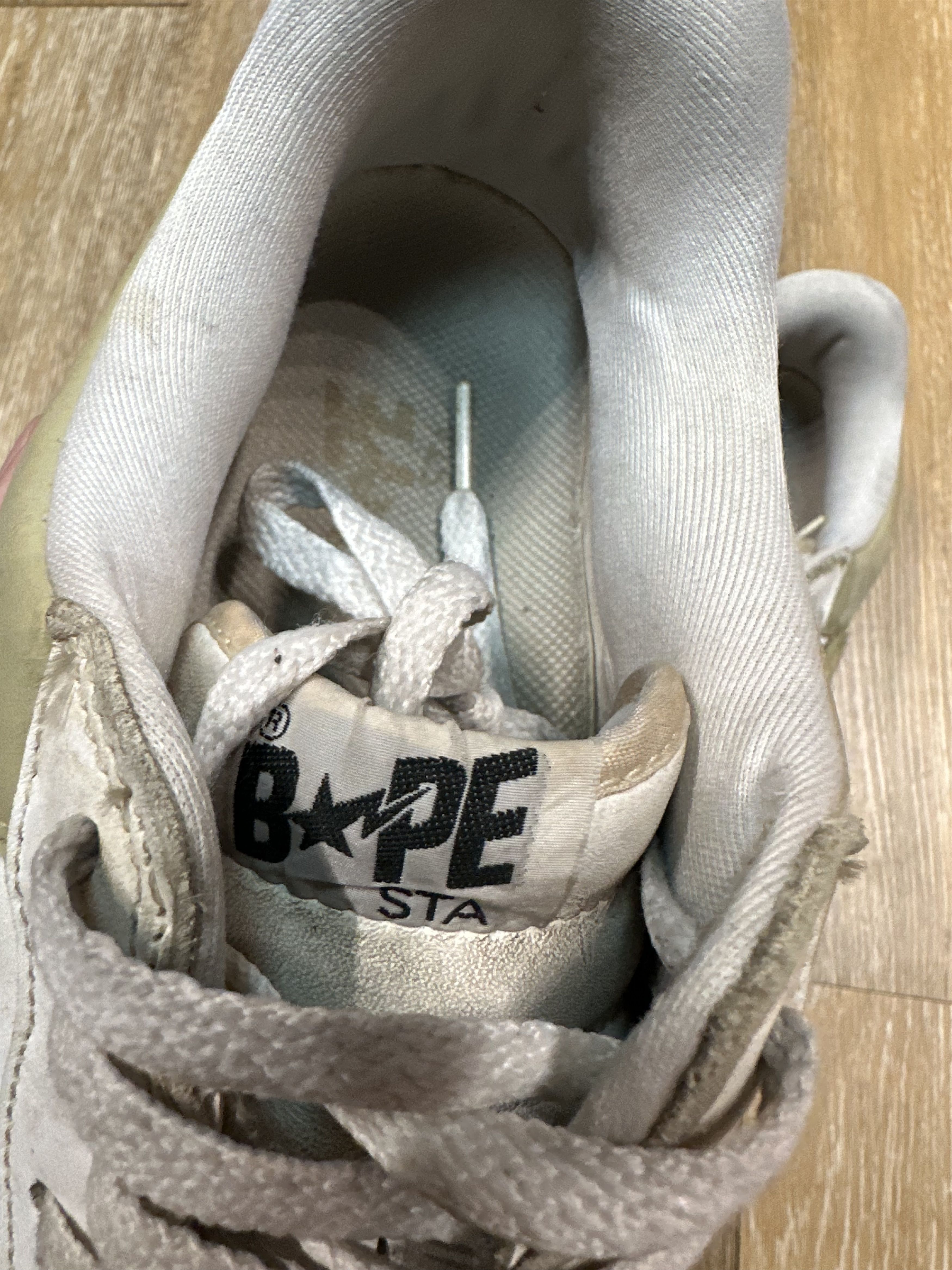 Bape × Kaws Rare 2006 Vtg Bapesta x Kaws Sneaker Size US 10.5 / EU 43-44 - 7 Thumbnail