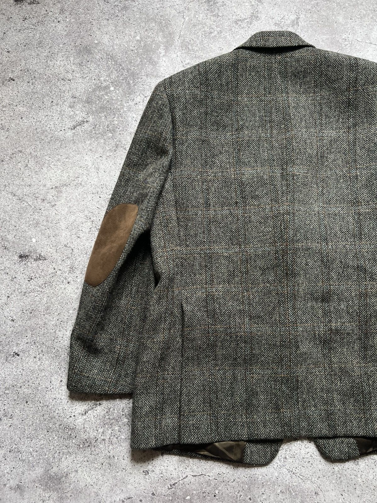 Harris Tweed Harris Tweed Mario Barutti Wool Blazer Jacket Men's Size 40L - 10 Thumbnail