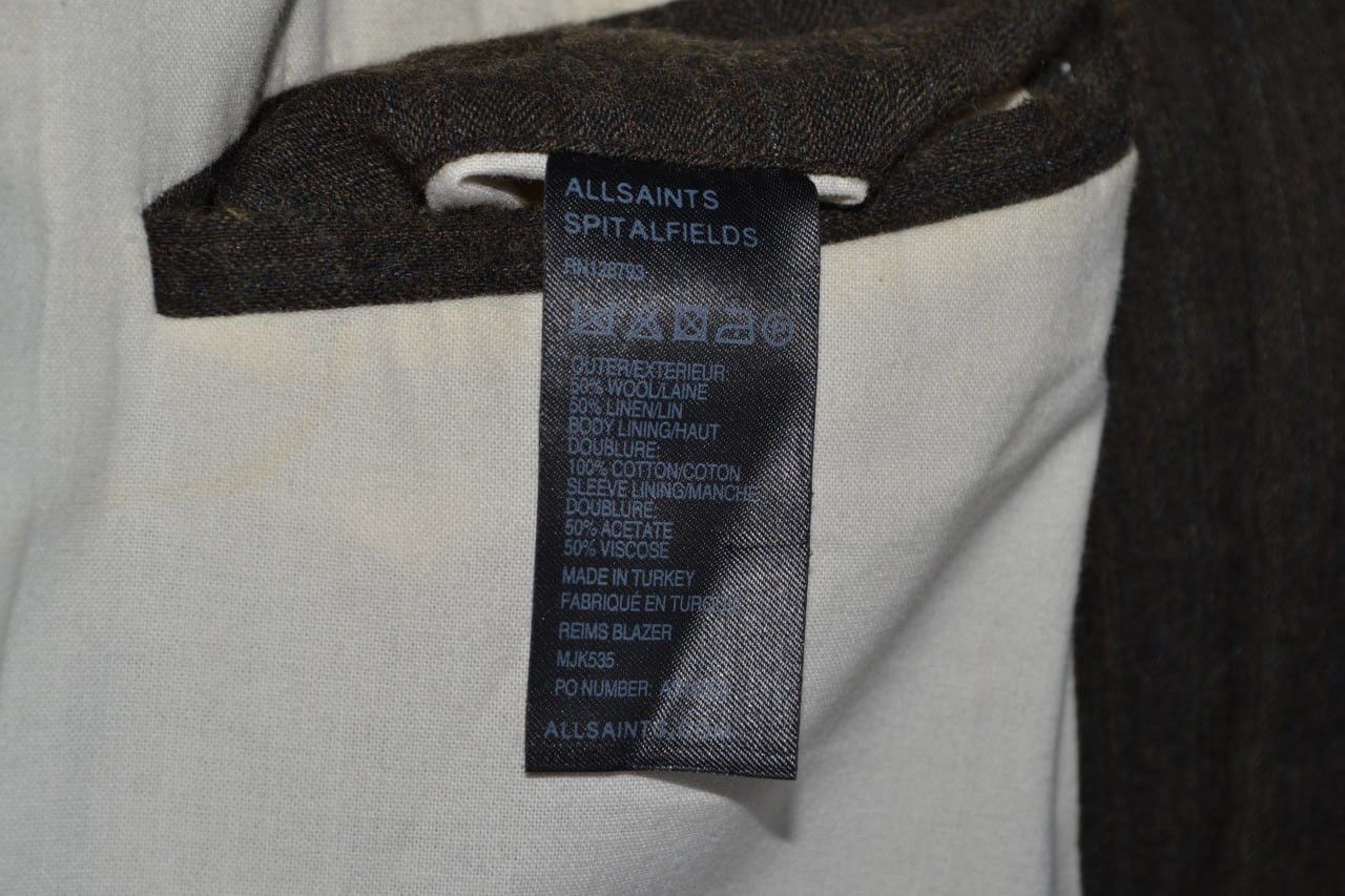 Allsaints AllSaints coat blazer Five button Size 40 Size 40R - 11 Thumbnail