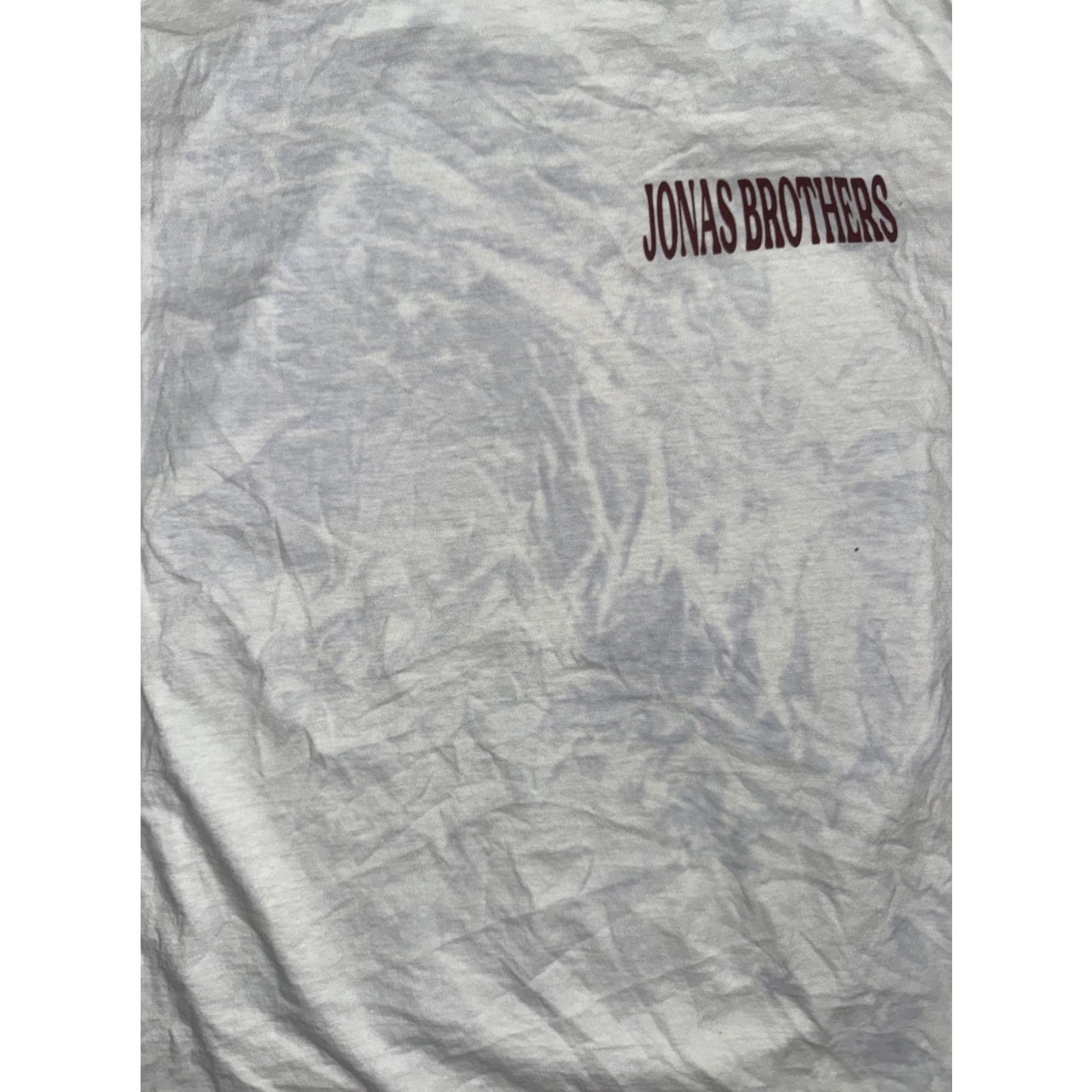 Vintage VINTAGE Jonas Brothers Band Tee 2000s White Graphic T-Shirt Men’s Medium 19x26 Size US M / EU 48-50 / 2 - 4 Thumbnail