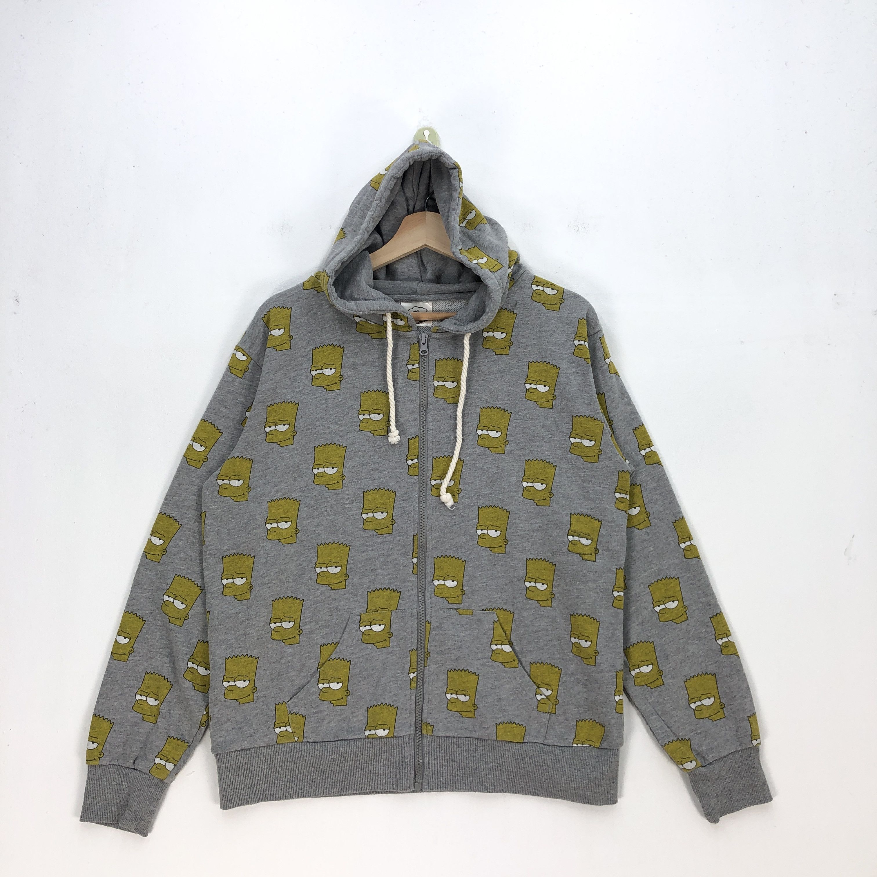 Cartoon Network OVP Y2K The Simpsons Hoodie Sweater Cartoon Sweatshirt Size US L / EU 52-54 / 3 - 2 Thumbnail