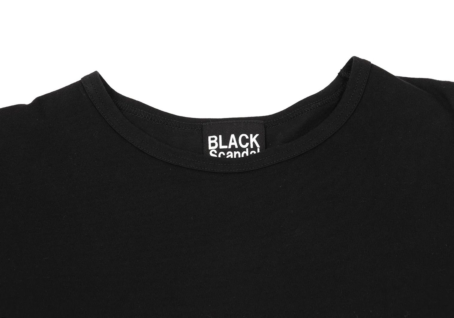 Yohji Yamamoto Black Scandal Yohji Yamamoto Kids Back Print T-Shirt Size US M / EU 48-50 / 2 - 5 Thumbnail