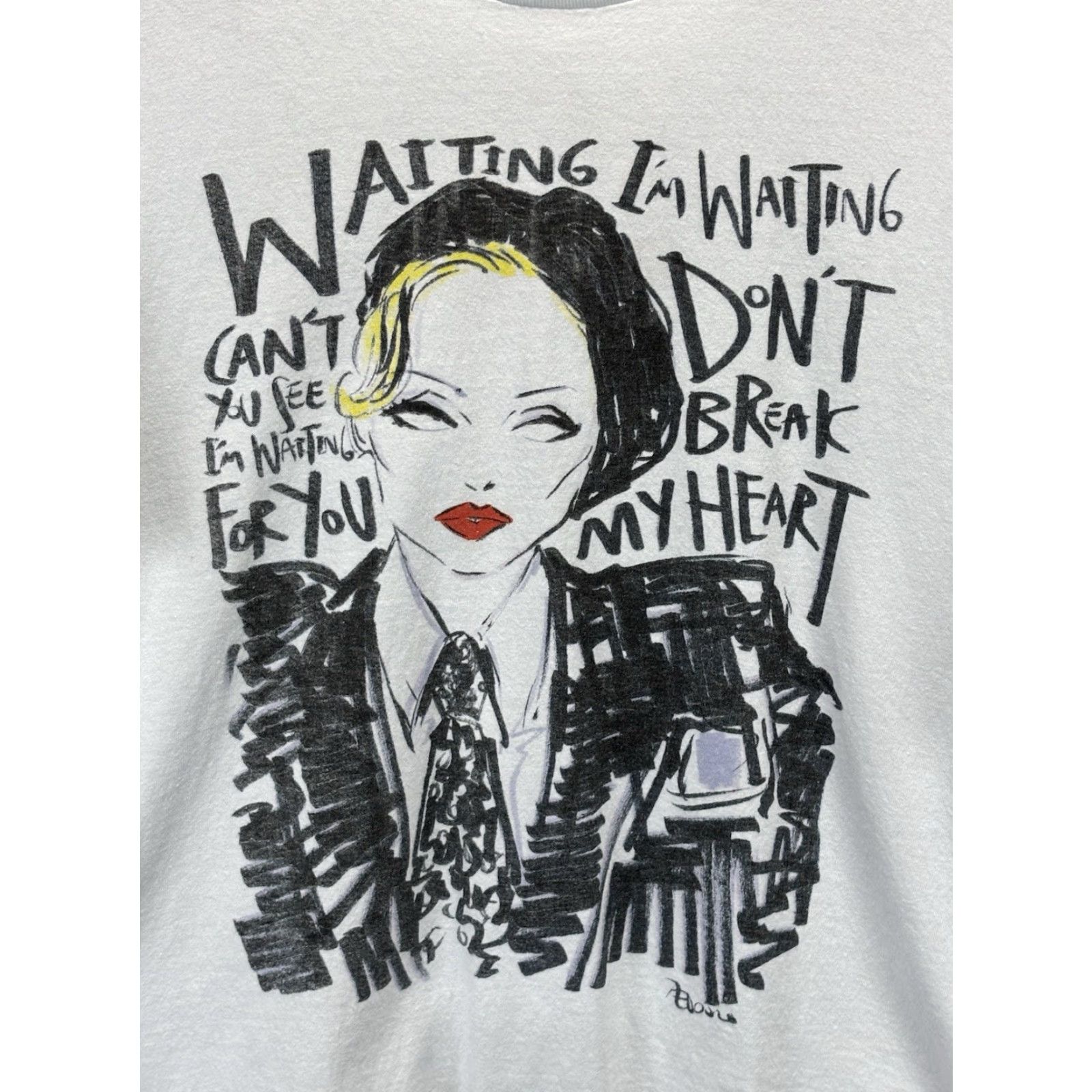 Vintage VINTAGE Madonna Celebration Tour Shirt Unisex Adults 2XL White Graphic Print 2023 Concert Band Tee Mens Womens Size US XXL / EU 58 / 5 - 3 Thumbnail