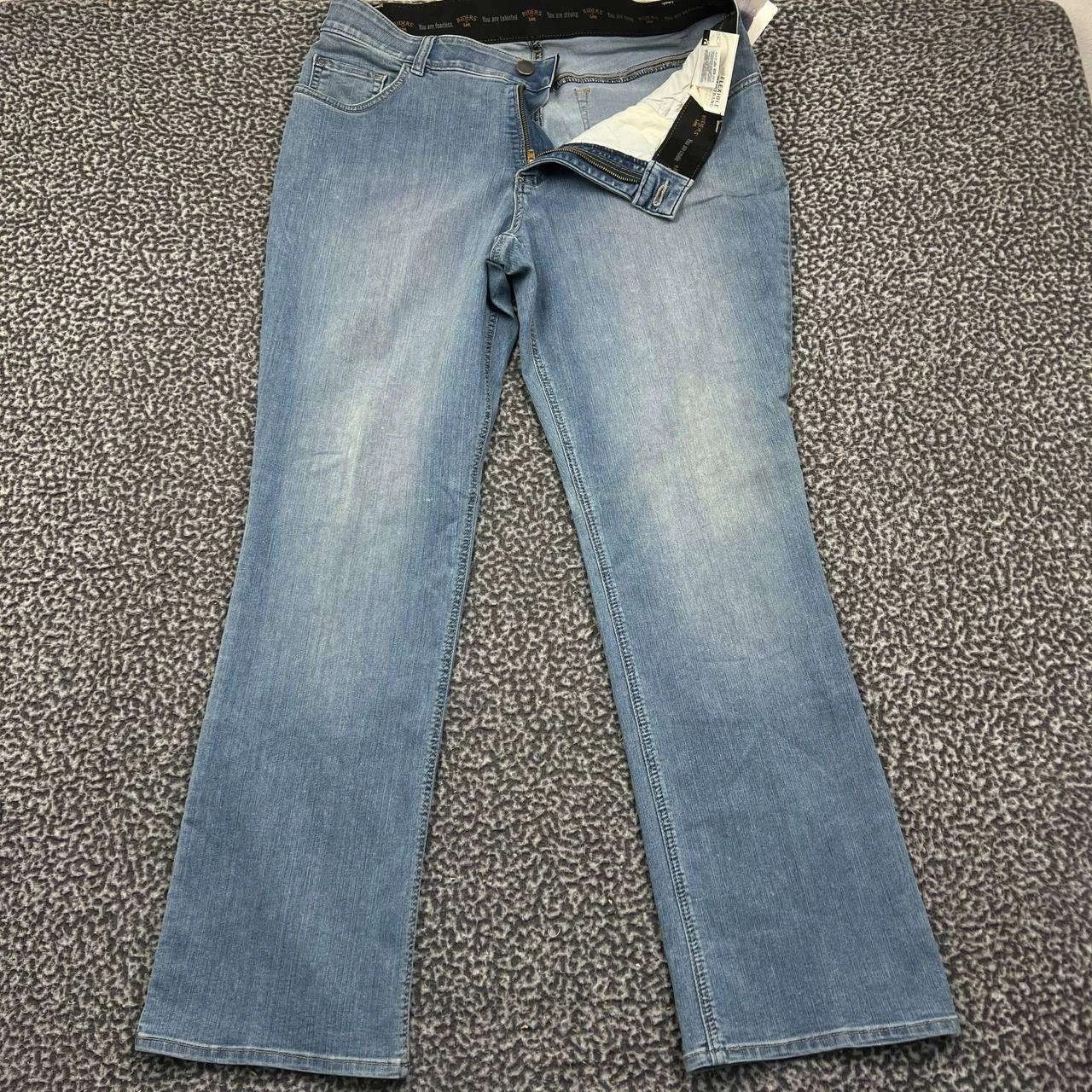 Other Riders by Lee Jeans Women 16 Faded Denim Straight 36x31 Size 36" / US 14 / IT 50 - 1 Thumbnail