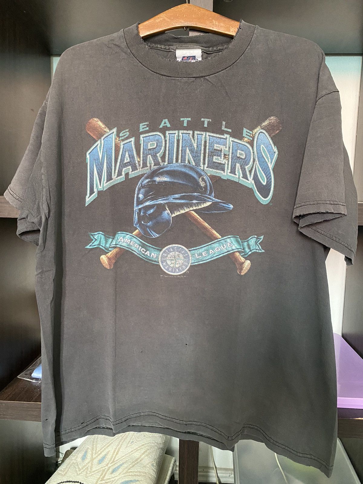 Vintage SEATTLE MARINERS AMERICAN LEAGUE Size US L / EU 52-54 / 3 - 1 Thumbnail