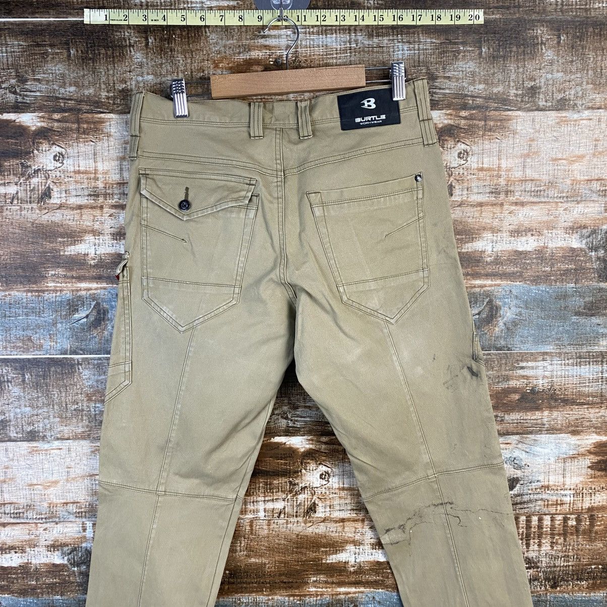 Japanese Brand DL Burtle Beige Cargo Multipocket Pants #C1134 Size US 30 / EU 46 - 16 Thumbnail