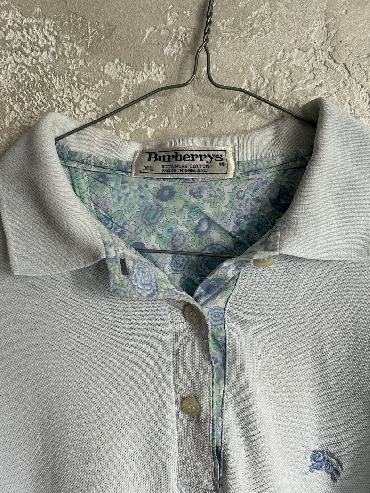 Burberry Vintage Burberry's Golf Polo T-shirt Size US XL / EU 56 / 4 - 4 Thumbnail