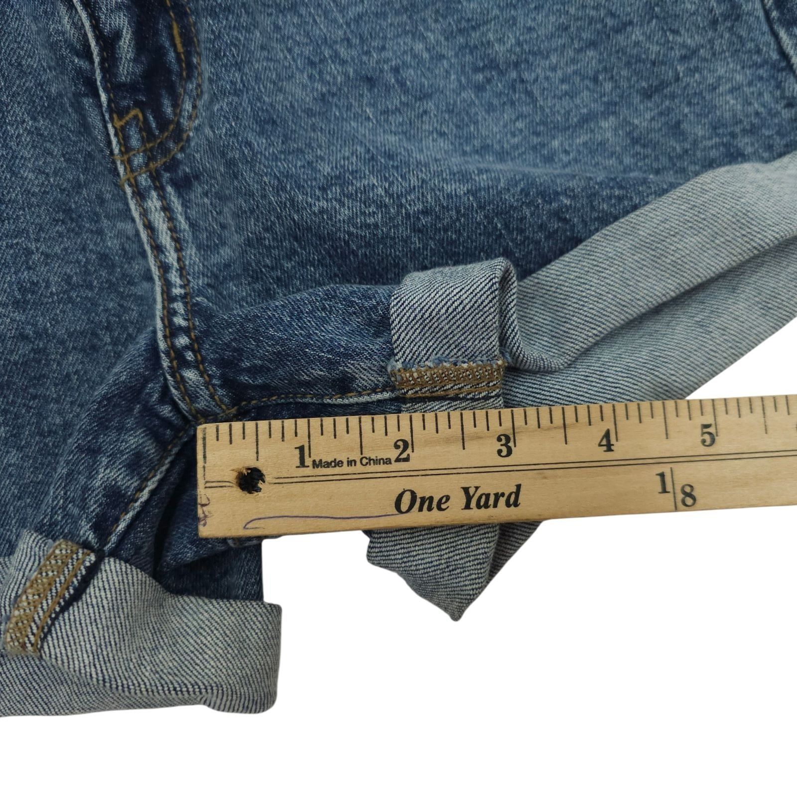 Other Wild Fable Acid Wash Denim Shorts Size 0/25 High Rise Retro Size 25" / US 0 / IT 36 - 5 Thumbnail