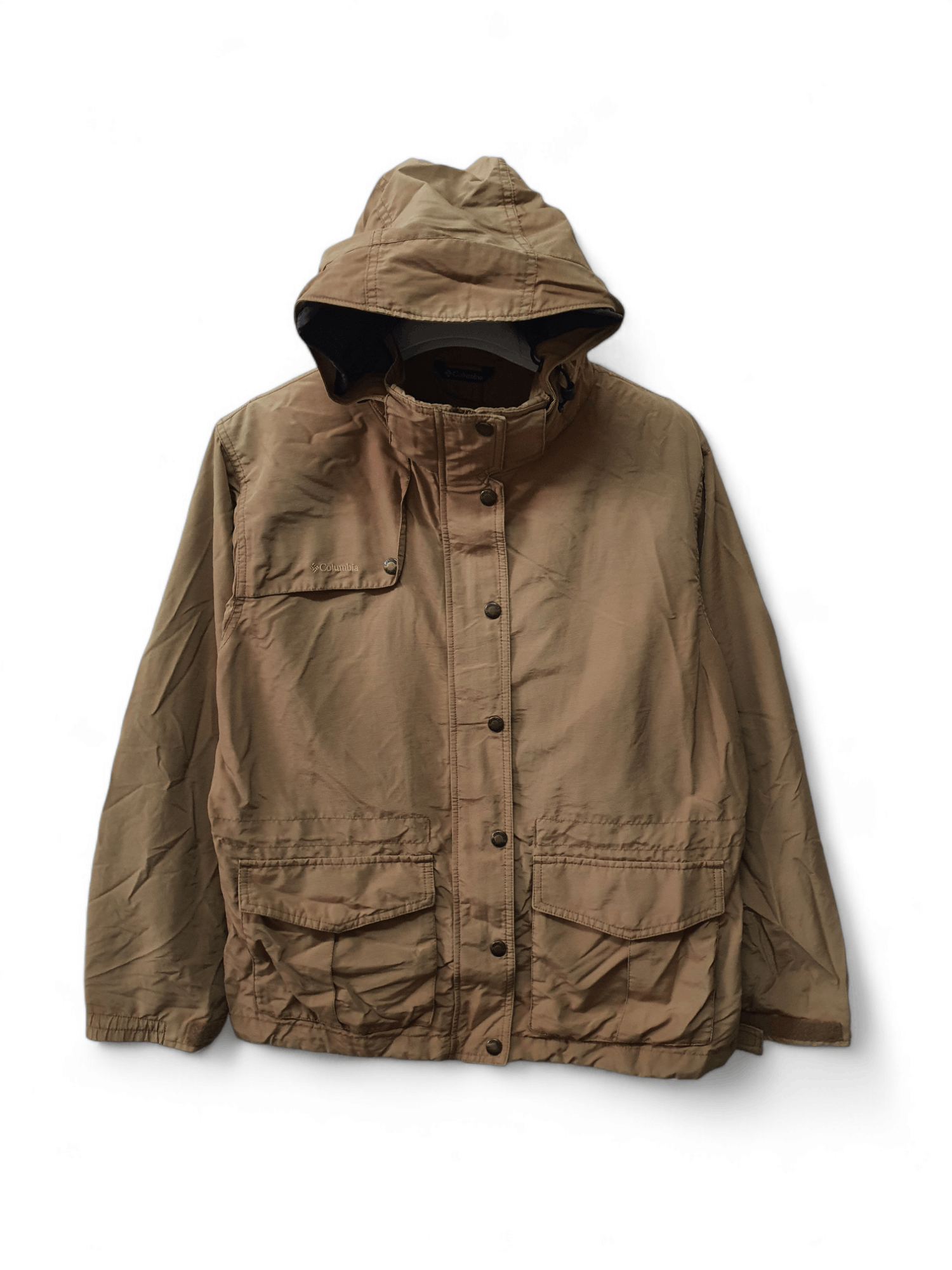 Columbia Vintage 00s Columbia Windbreaker Hoodie 🌟 Size US L / EU 52-54 / 3 - 1 Thumbnail