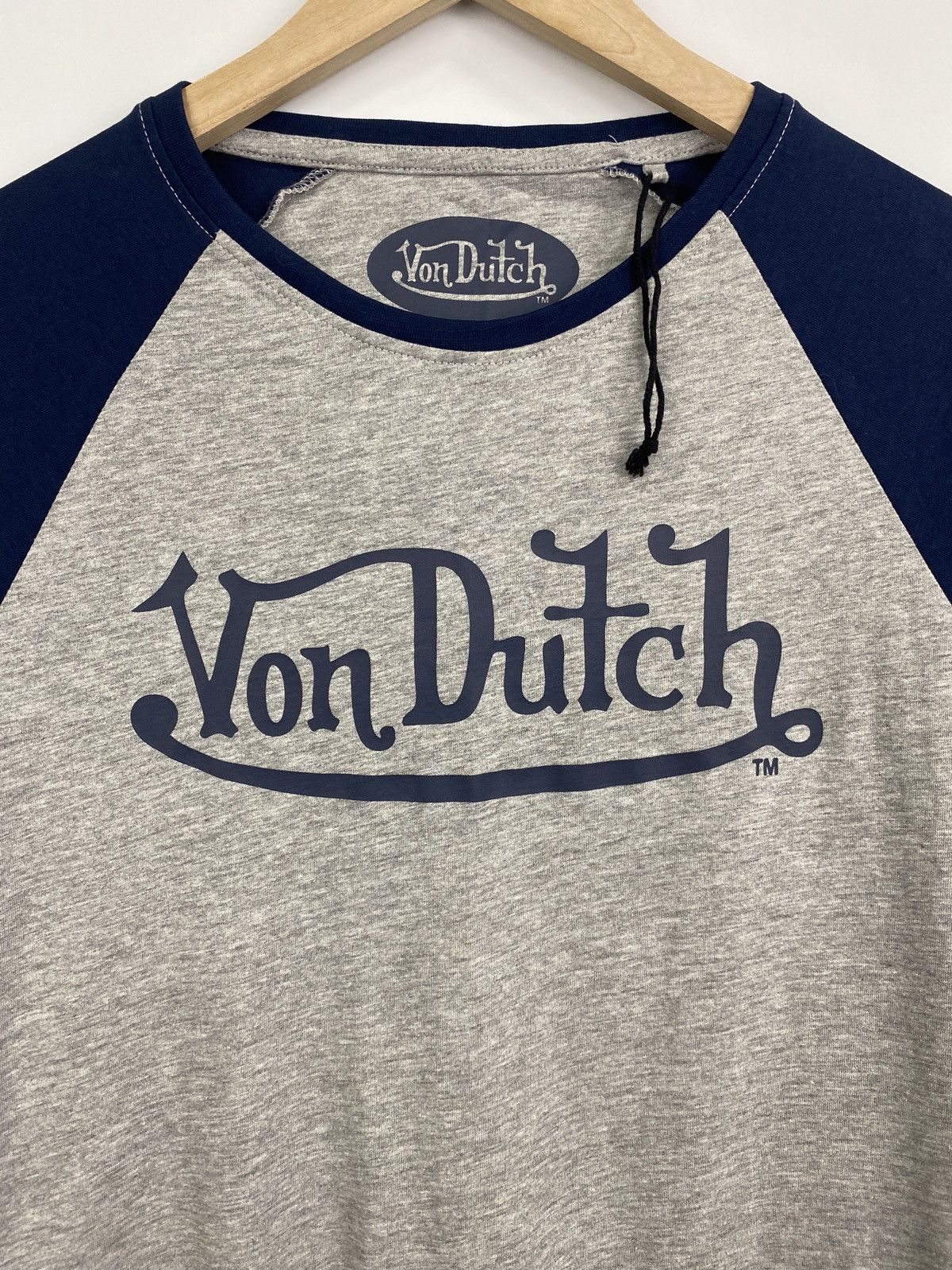 Von Dutch 🇺🇸 Vintage Y2K Von Dutch Big Logo T-Shirt Rare Retro Hype Size US XL / EU 56 / 4 - 4 Thumbnail